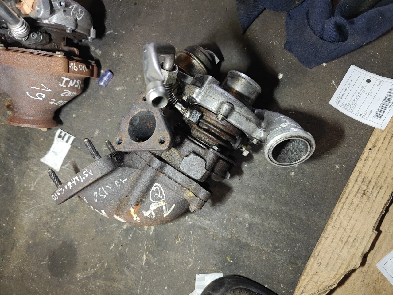 Turbo OPEL ZAFIRA A Veículo multiuso (T98) | 99 - 05