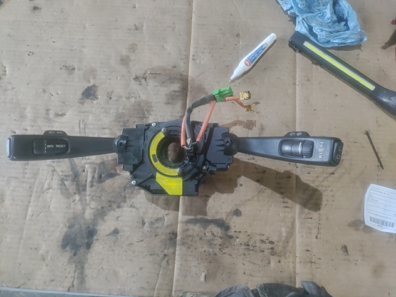 Fita de Airbag com Comutador luzes e limpa vidros VOLVO C30 (533) | 06 - 13