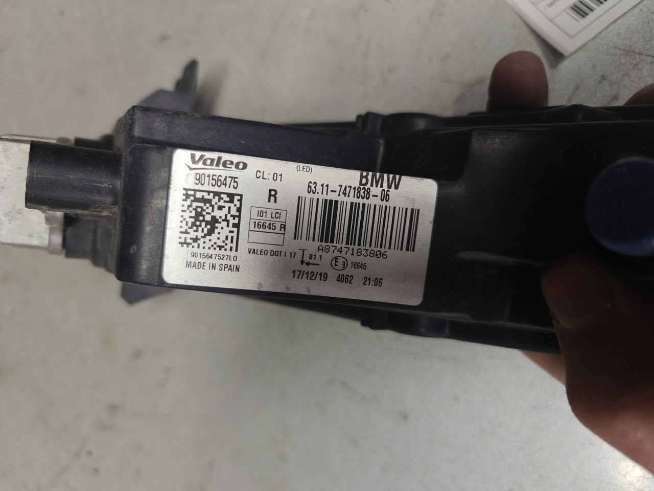Farol de Nevoeiro Frente Direito BMW i3 (I01) | 13 -  Imagem-5