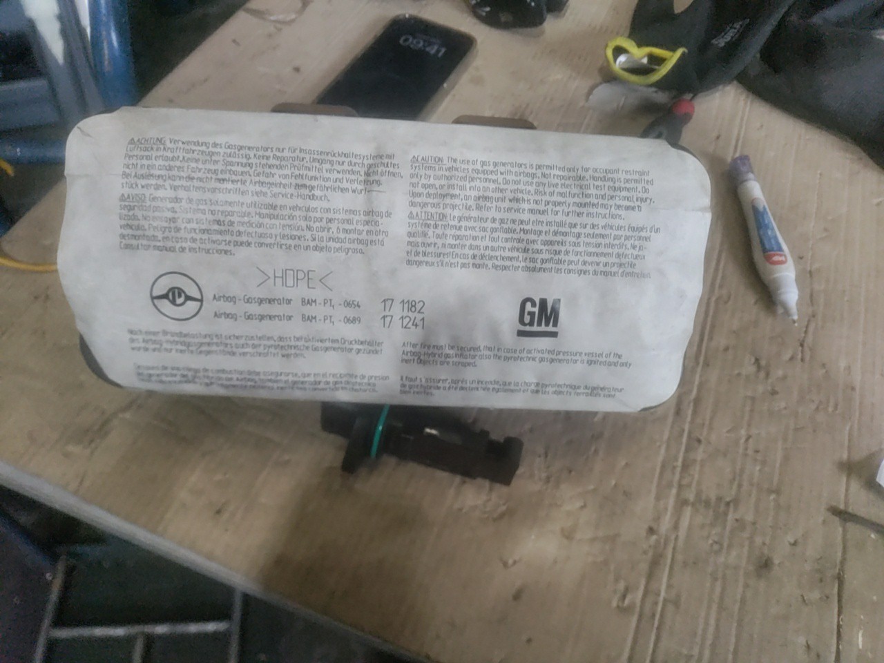 Airbag do Passageiro / Tablier OPEL ASTRA G Hatchback (T98) | 98 - 09