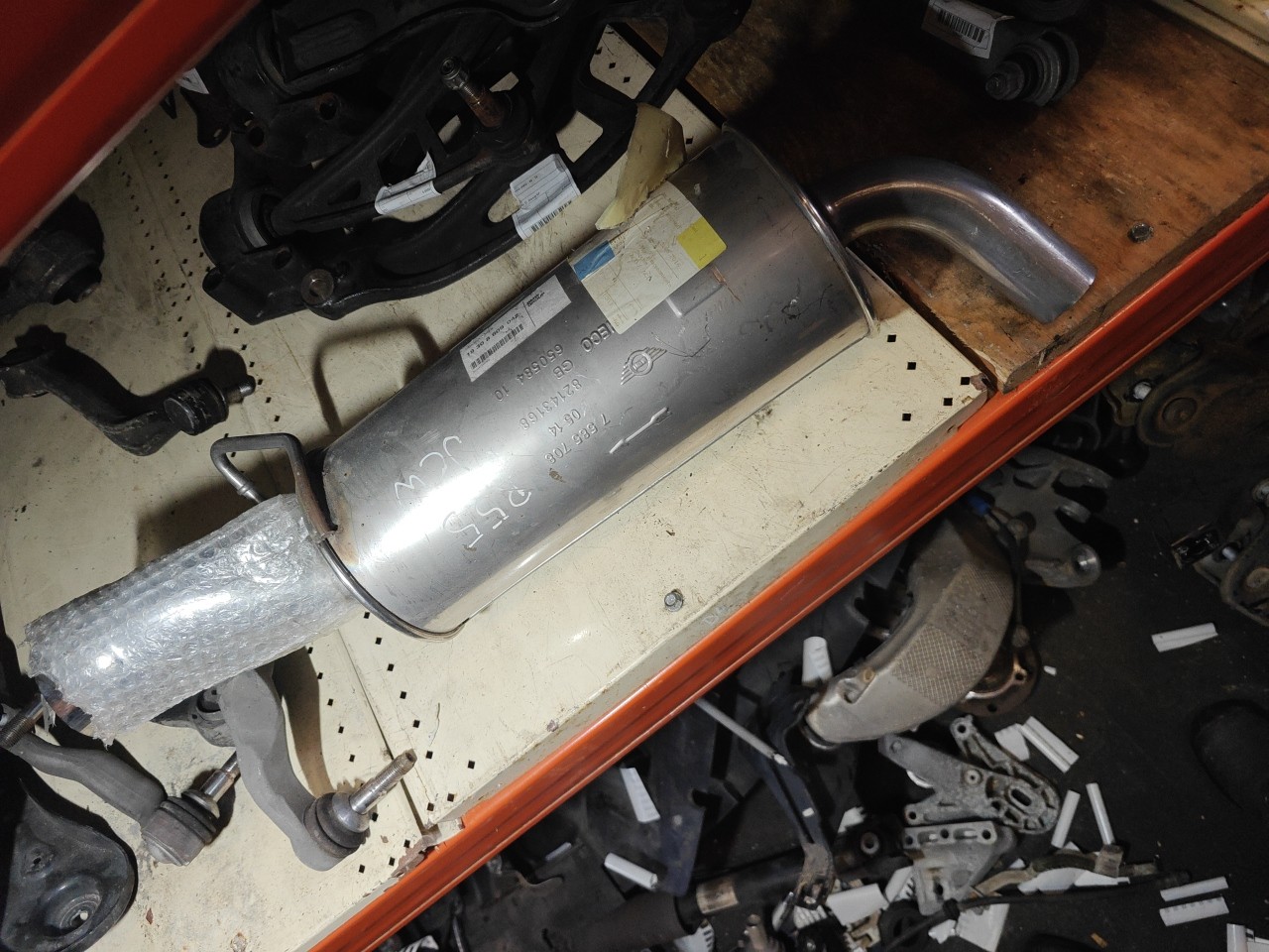 Panela de Escape MINI MINI CLUBMAN (R55) | 06 - 15