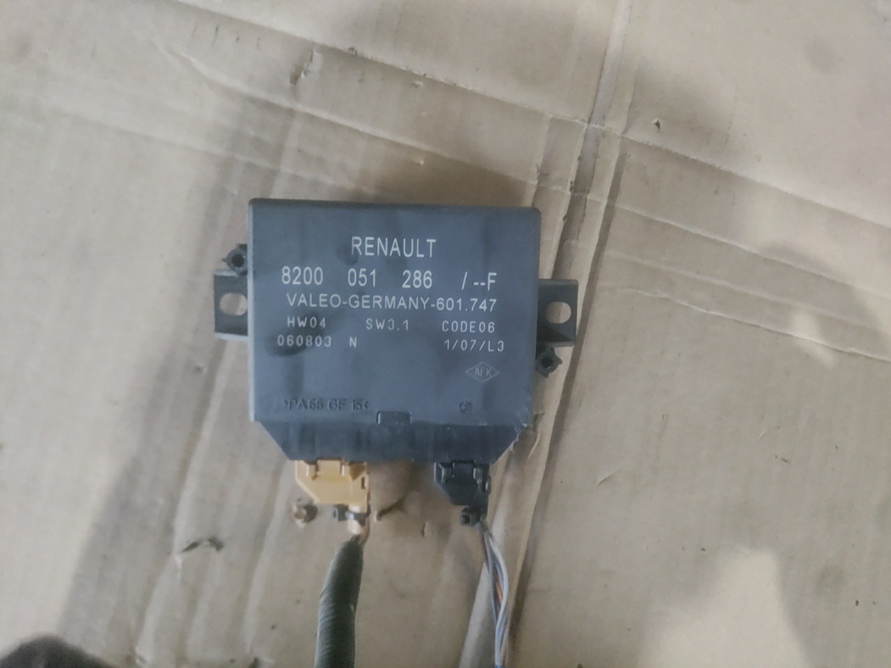 Modulo de Estacionamento PDC RENAULT ESPACE IV (JK0/1_) | 02 - 