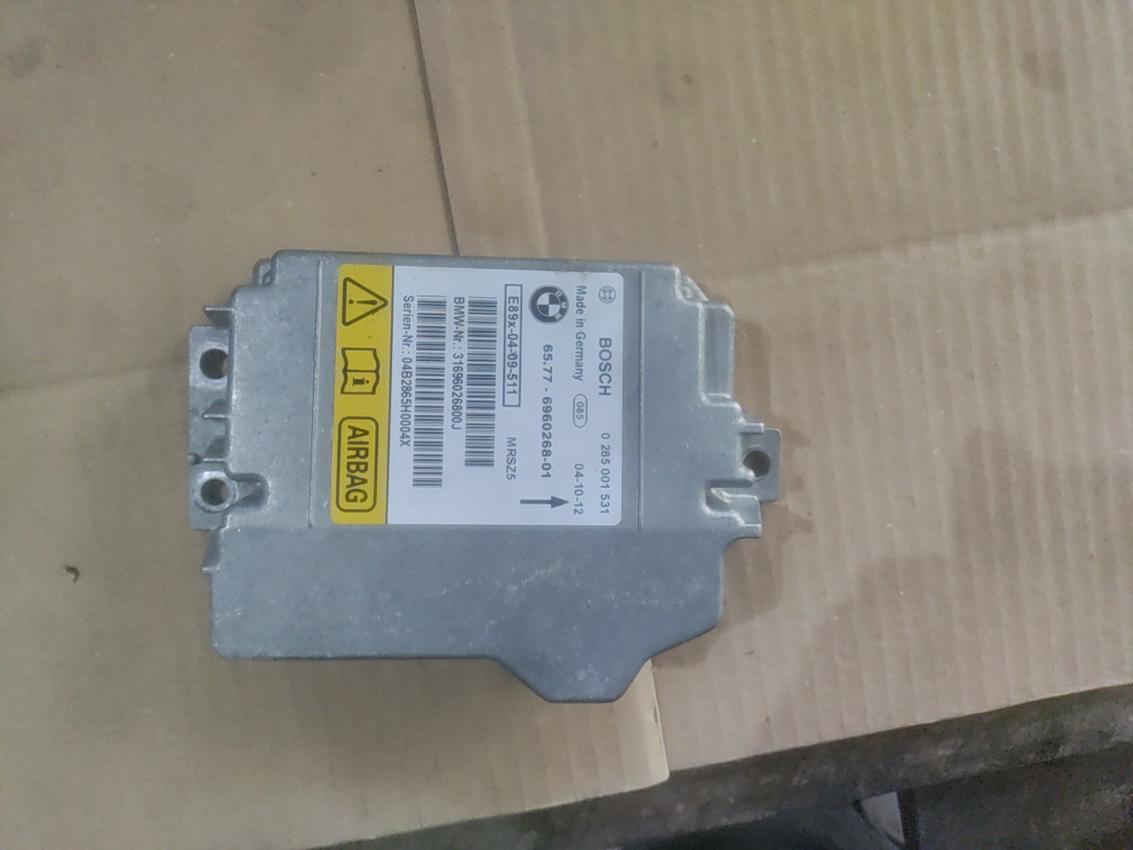 Centralita Airbags BMW 1 (E87) | 03 - 13