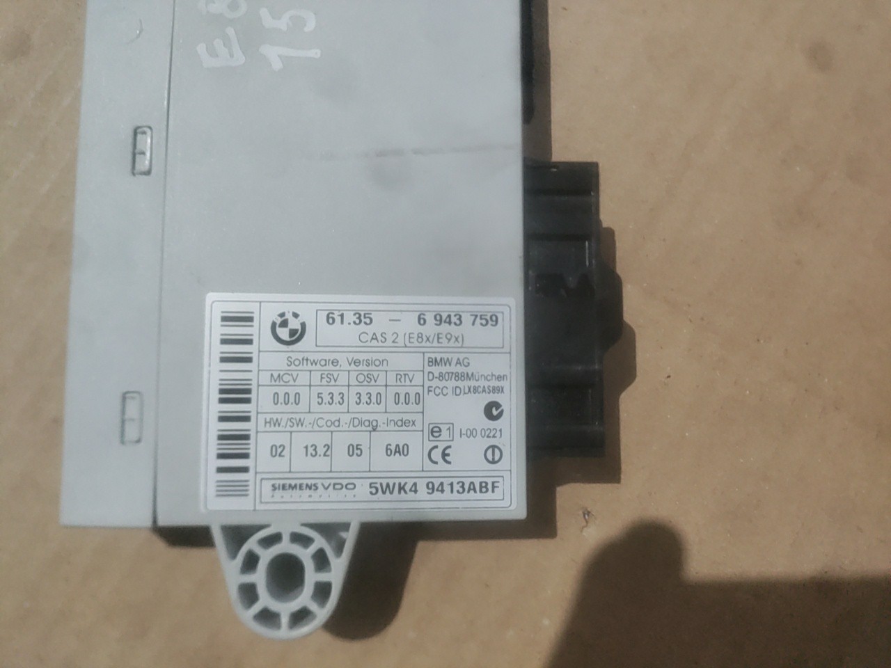 Modulo de Controlo CAS BMW 1 (E87) | 03 - 13 Imagem-3 Modulo de Controlo CAS BMW 1 (E87) | 03 - 13 Imagem-3