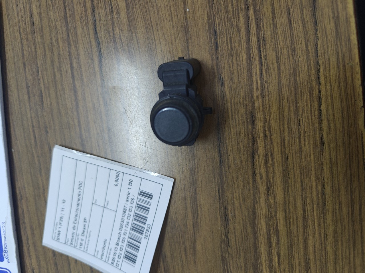 Sensor de Estacionamento PDC BMW 1 (F20) | 11 - 19