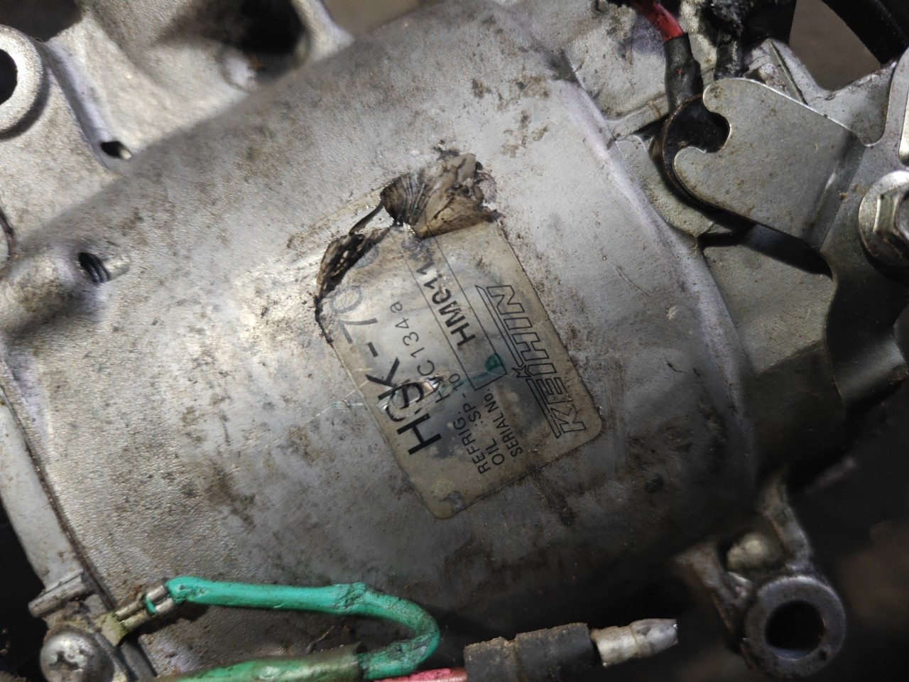 Compressor de Ar condicionado AC HONDA JAZZ III (GE_, GG_, GP_, ZA_) | 07 -  Imagem-1 Compressor de Ar condicionado AC HONDA JAZZ III (GE_, GG_, GP_, ZA_) | 07 -  Imagem-1