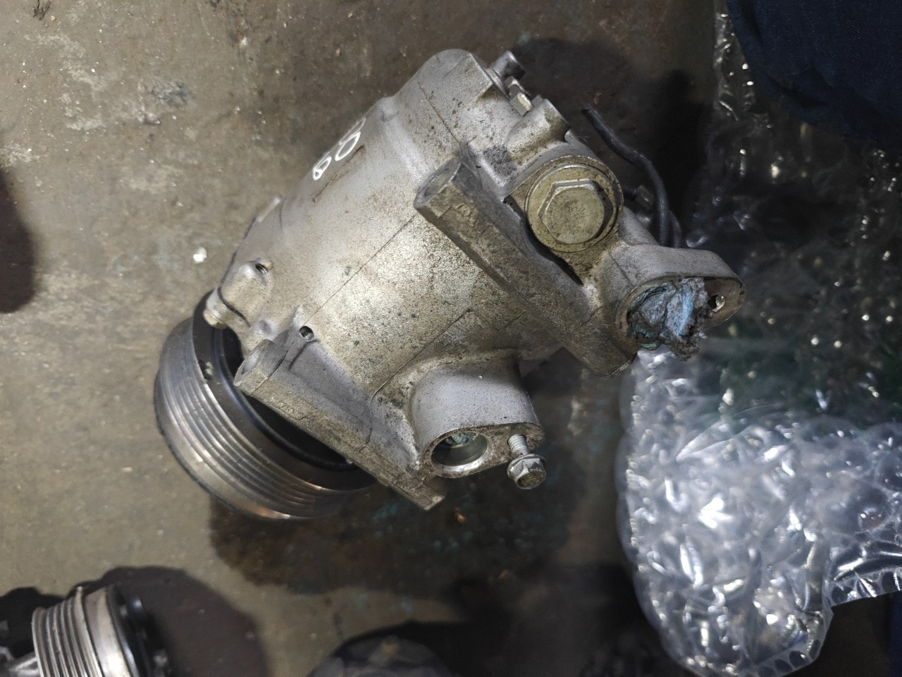 Compressor de Ar condicionado AC HONDA JAZZ III (GE_, GG_, GP_, ZA_) | 07 -  Imagem-4 Compressor de Ar condicionado AC HONDA JAZZ III (GE_, GG_, GP_, ZA_) | 07 -  Imagem-4