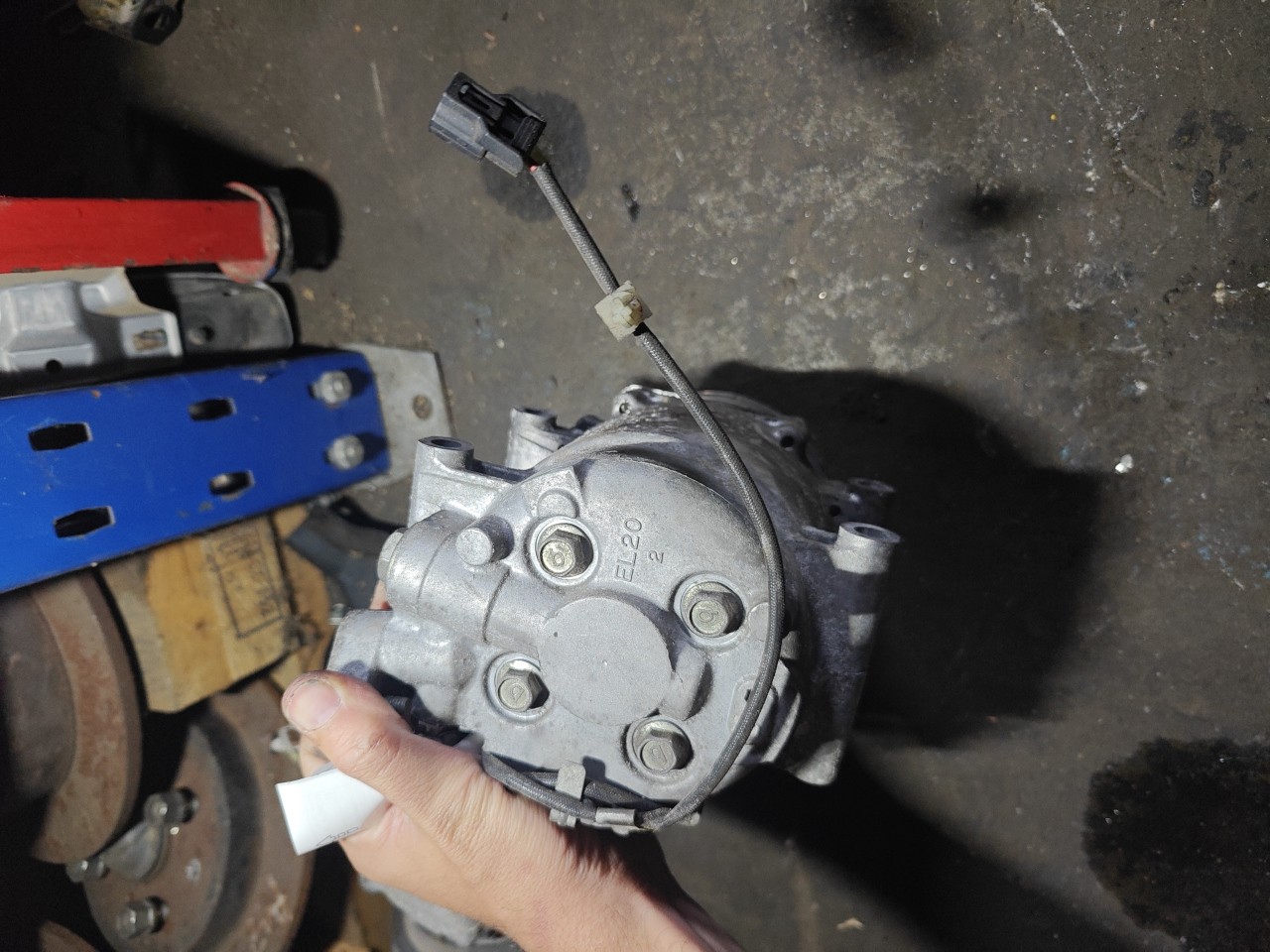 Compressor de Ar condicionado AC HONDA JAZZ III (GE_, GG_, GP_, ZA_) | 07 -  Imagem-3 Compressor de Ar condicionado AC HONDA JAZZ III (GE_, GG_, GP_, ZA_) | 07 -  Imagem-3