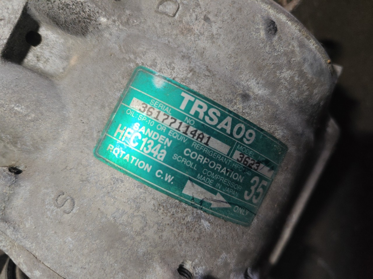 Compressor de Ar condicionado AC HONDA JAZZ II (GD_, GE3, GE2) | 01 - 08 Imagem-1 Compressor de Ar condicionado AC HONDA JAZZ II (GD_, GE3, GE2) | 01 - 08 Imagem-1