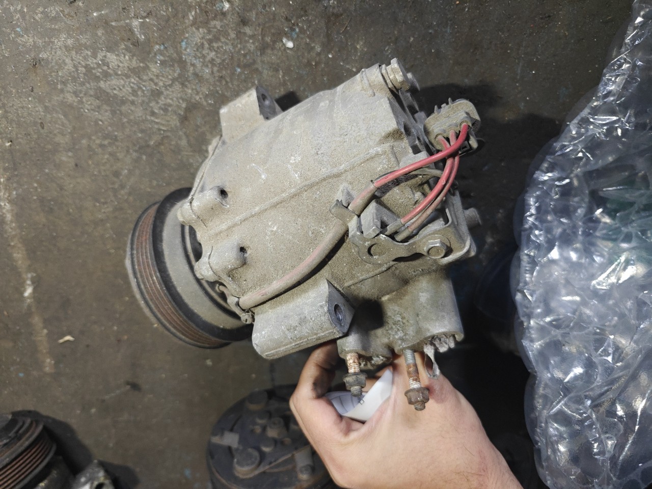 Compressor de Ar condicionado AC HONDA JAZZ II (GD_, GE3, GE2) | 01 - 08 Imagem-4 Compressor de Ar condicionado AC HONDA JAZZ II (GD_, GE3, GE2) | 01 - 08 Imagem-4