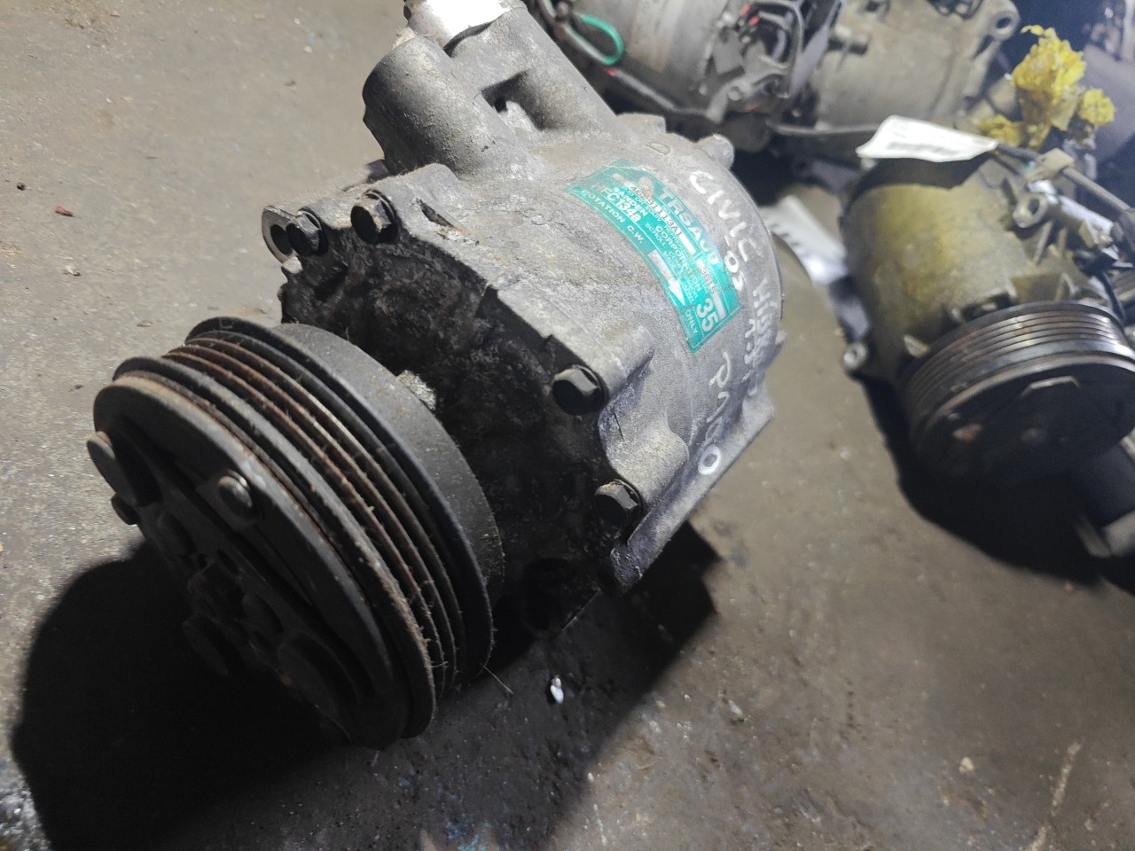 Compressor de Ar condicionado AC HONDA CIVIC VII três volumes (ES, ET) | 00 - 06 Imagem-2 Compressor de Ar condicionado AC HONDA CIVIC VII três volumes (ES, ET) | 00 - 06 Imagem-2