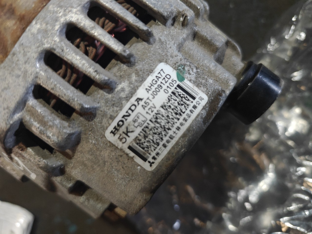 Alternador HONDA JAZZ III (GE_, GG_, GP_, ZA_) | 07 -  Imagem-1 Alternador HONDA JAZZ III (GE_, GG_, GP_, ZA_) | 07 -  Imagem-1