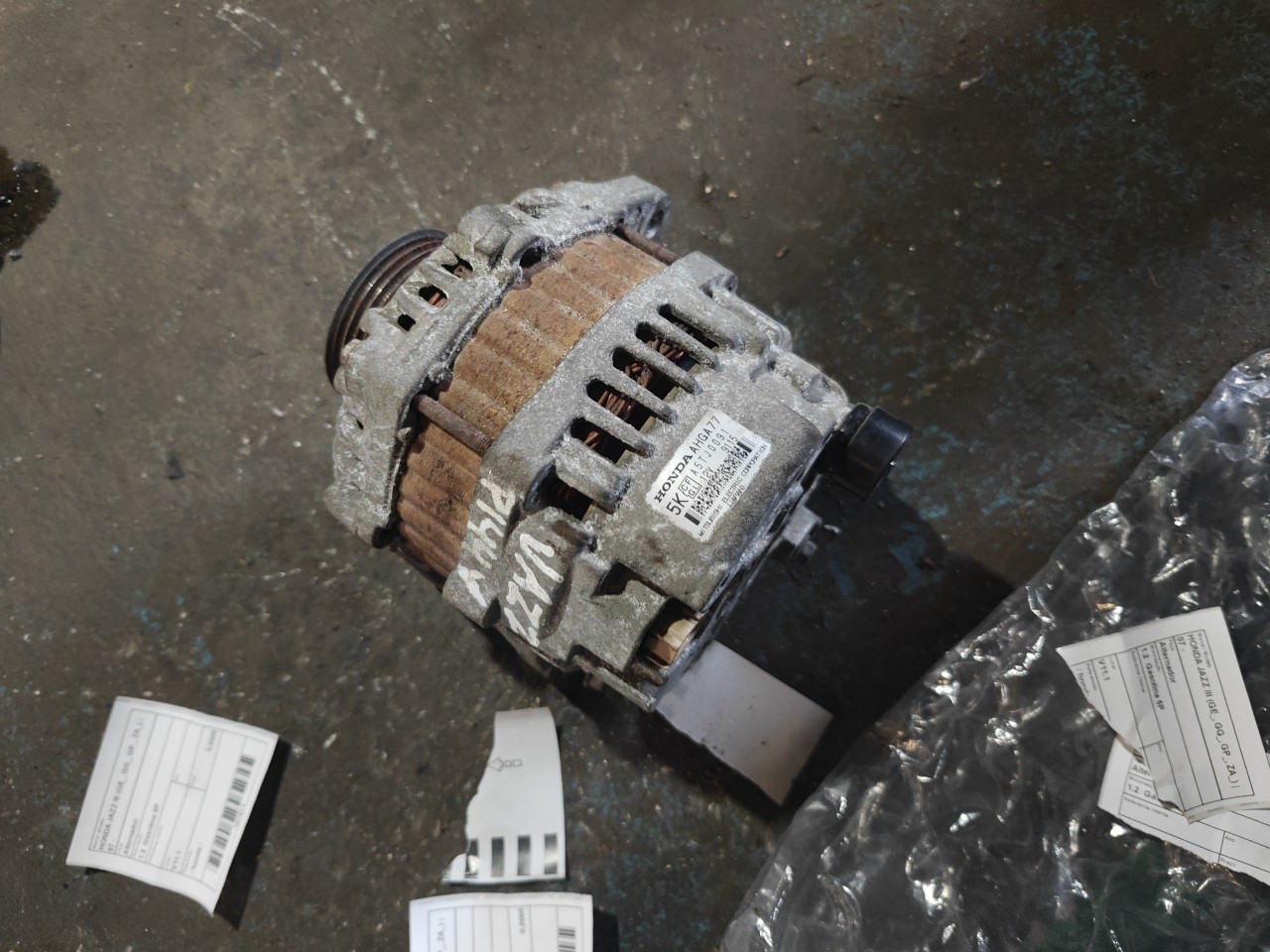 Alternador HONDA JAZZ III (GE_, GG_, GP_, ZA_) | 07 - 
