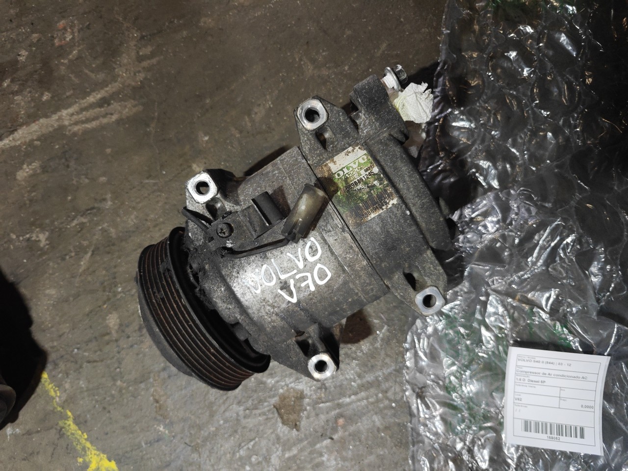 Compressor de Ar condicionado AC VOLVO XC70 CROSS COUNTRY (295) | 97 - 07