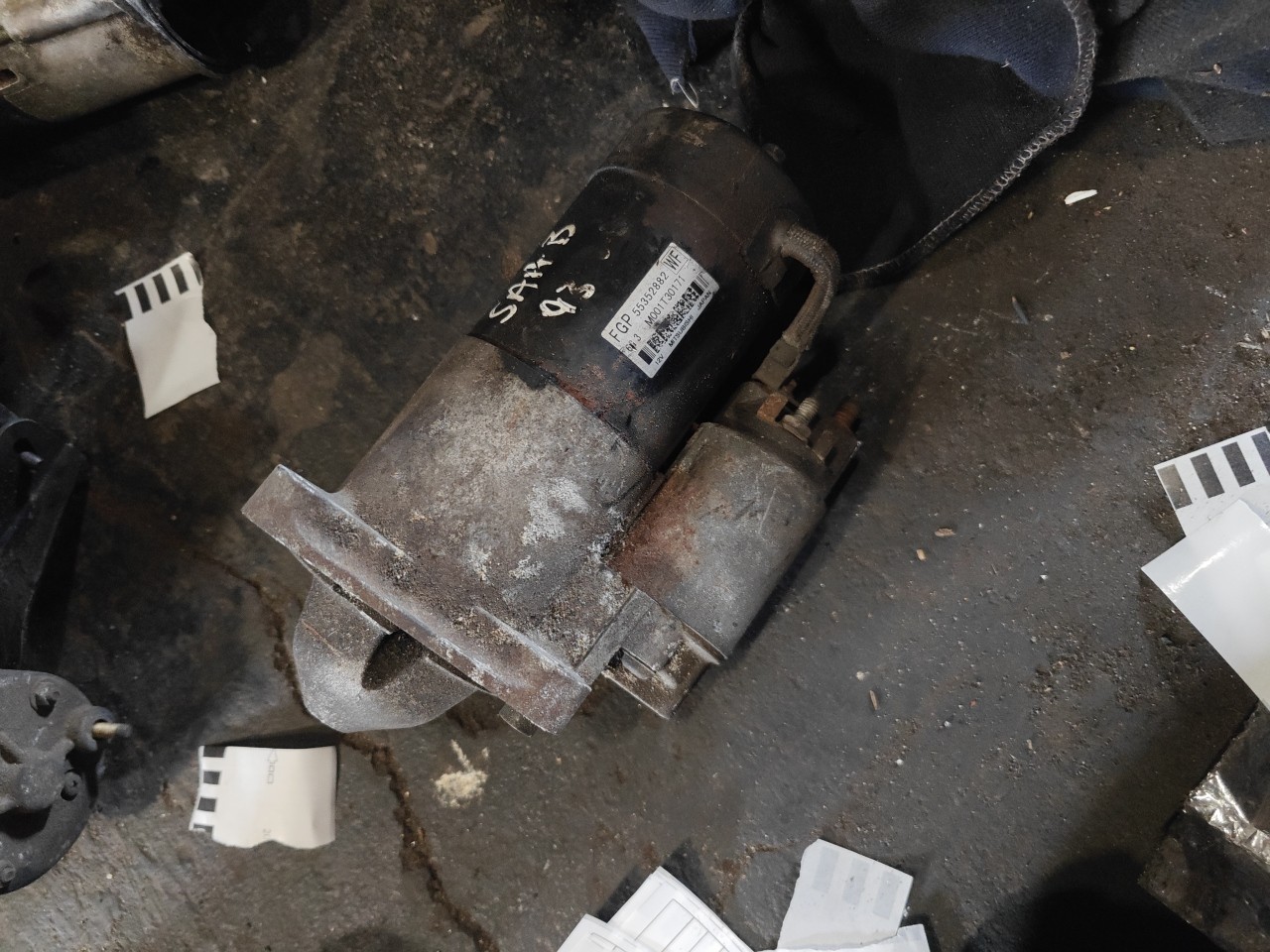 Motor de Arranque SAAB 9-3 (YS3F, E79, D79, D75) | 02 - 15