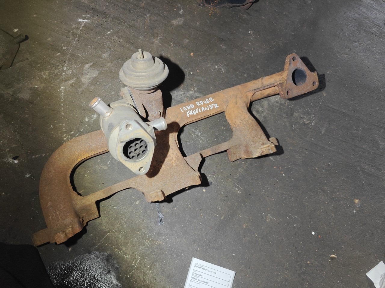 Coletor de Escape LAND ROVER FREELANDER (L314) | 98 - 06