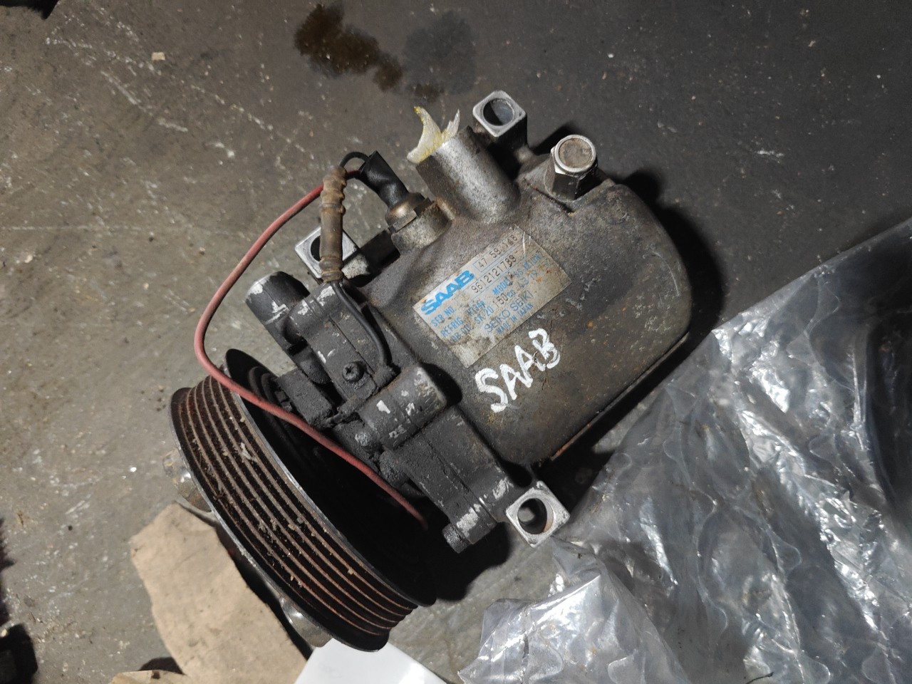 Compressor de Ar condicionado AC SAAB 900 II | 93 - 99