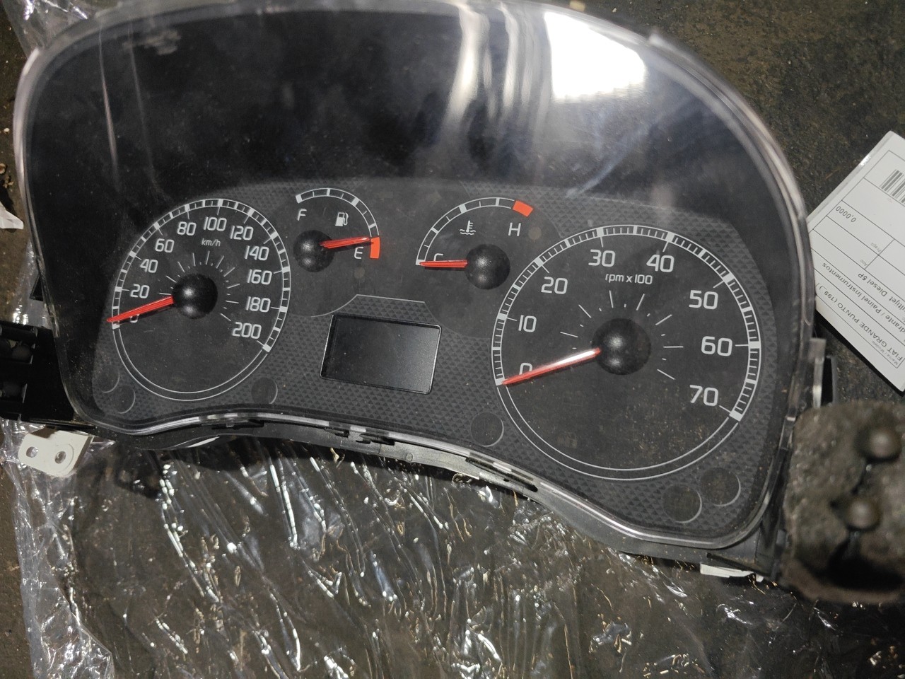 Quadrante / Painel Instrumentos FIAT PANDA (169_) | 03 - 