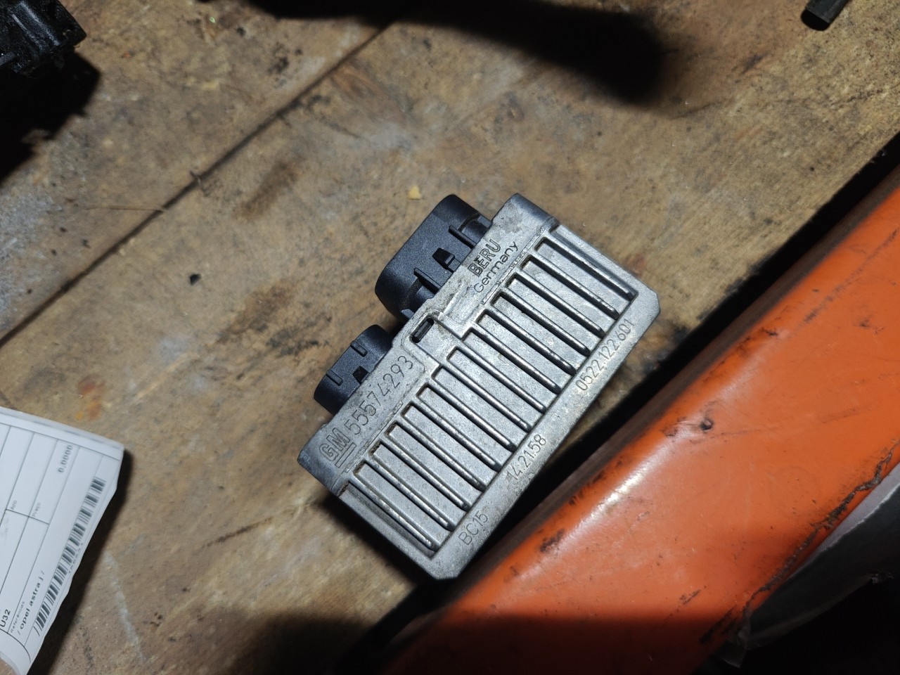 Temporizador das Velas de incandescencia OPEL ASTRA J (P10) | 09 - 15