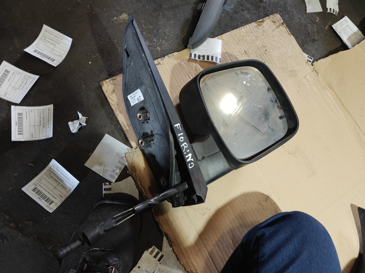 Espelho Retrovisor Direito FIAT FIORINO Caixa/Combi (225_) | 07 - 