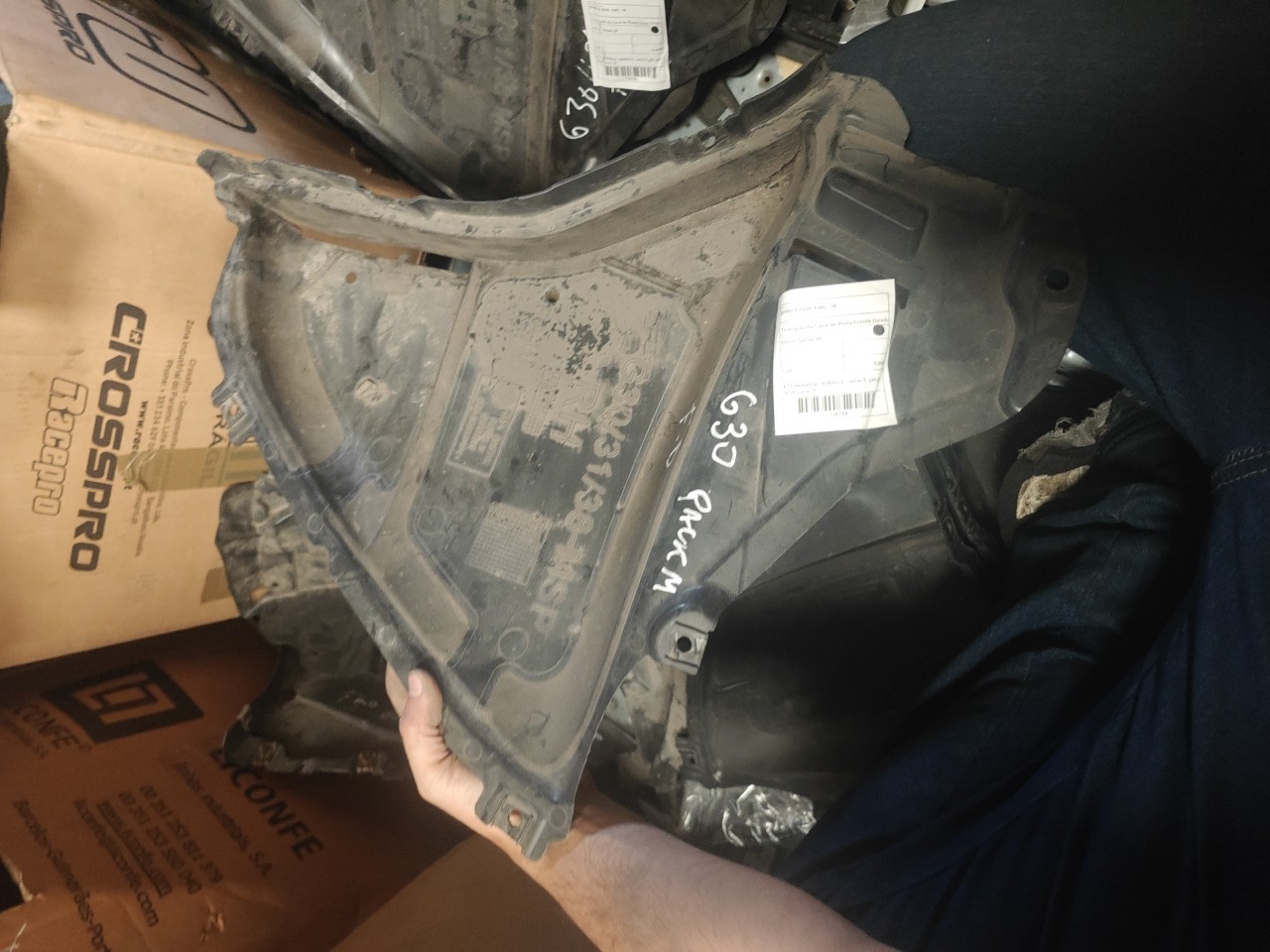 Triangulo da Cava de Roda Frente Direita BMW 5 (G30, F90) | 16 - 