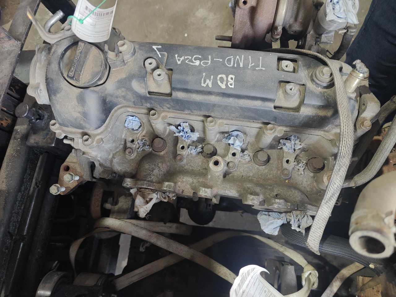 Motor com acessorios TOYOTA COROLLA três volumes (_E15_) | 06 -  Imagem-12 Motor com acessorios TOYOTA COROLLA três volumes (_E15_) | 06 -  Imagem-12