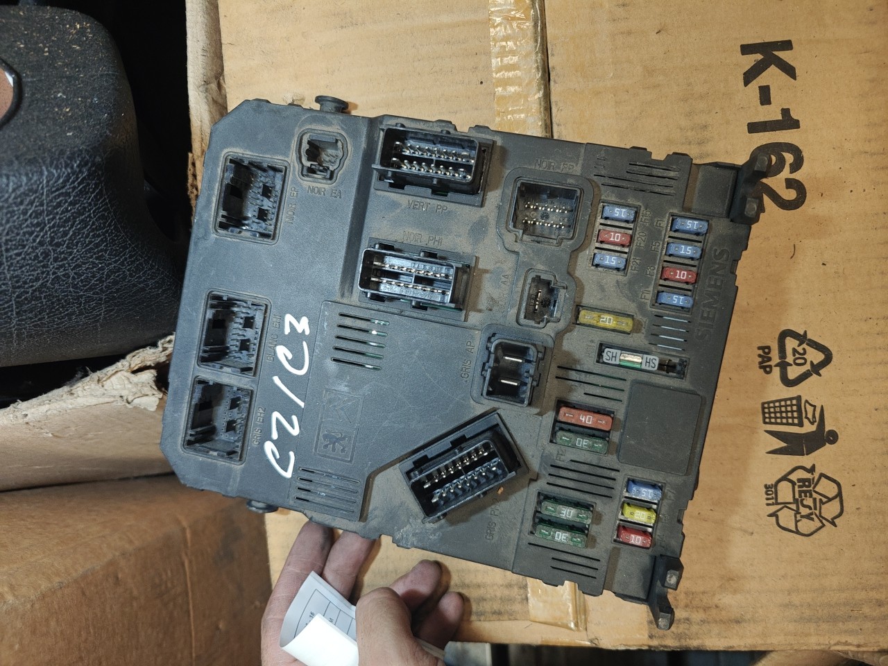 Caixa de Fusiveis / Reles / BSI / SAM PEUGEOT 207 (WA_, WC_) | 06 - 15