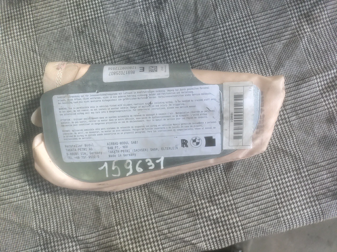 Seat Airbags BMW 5 (F10) | 09 - 16 Imagem-6 Seat Airbags BMW 5 (F10) | 09 - 16 Imagem-6