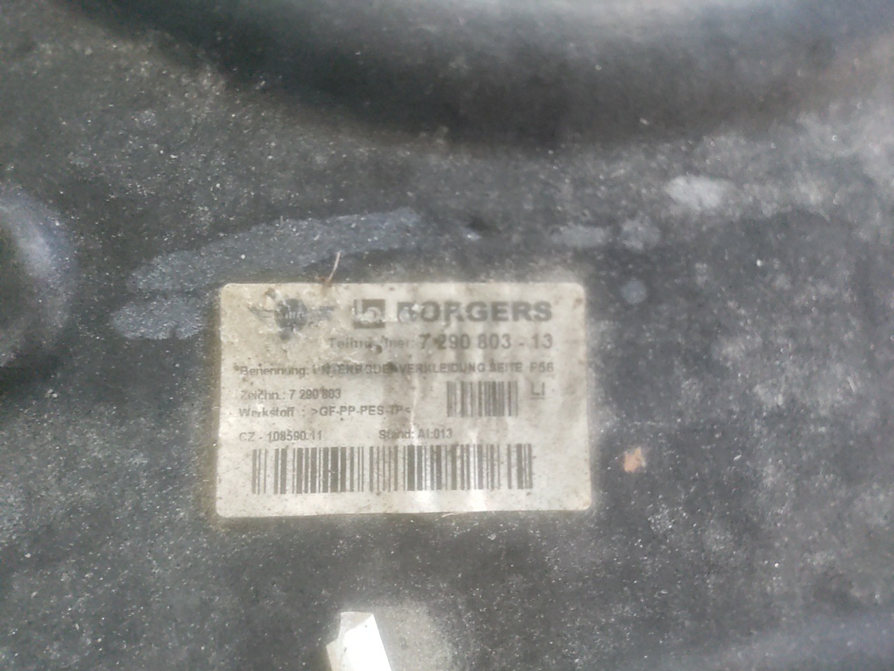 Blindagem Inferior da Carroçaria Esquerda BMW 1 (F20) | 11 - 19 Imagem-10