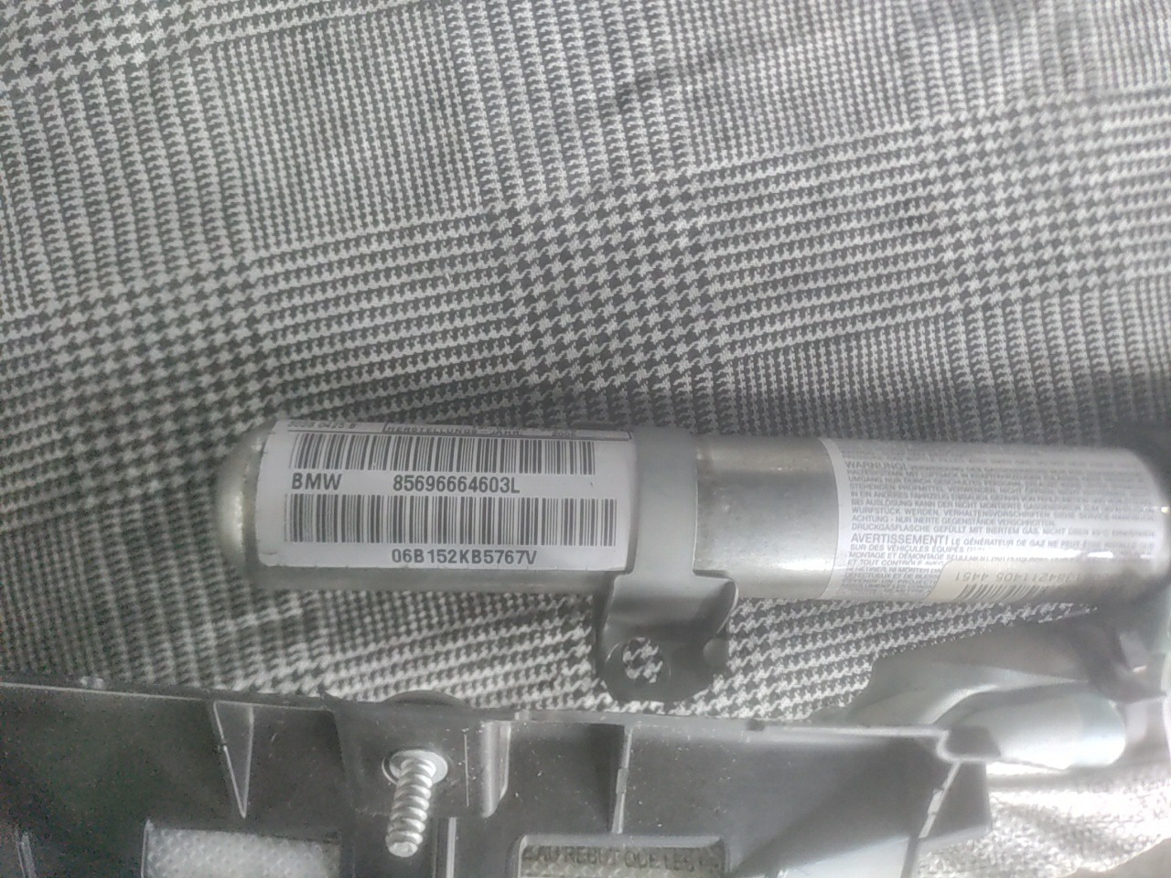 Airbag de Cortina lado Direito BMW 3 Touring (E91) | 04 - 12 Imagem-6 Airbag de Cortina lado Direito BMW 3 Touring (E91) | 04 - 12 Imagem-6