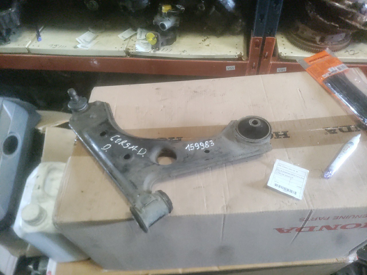 Braço de Suspensão Inferior Frente Direito OPEL CORSA C (X01) | 00 - 09