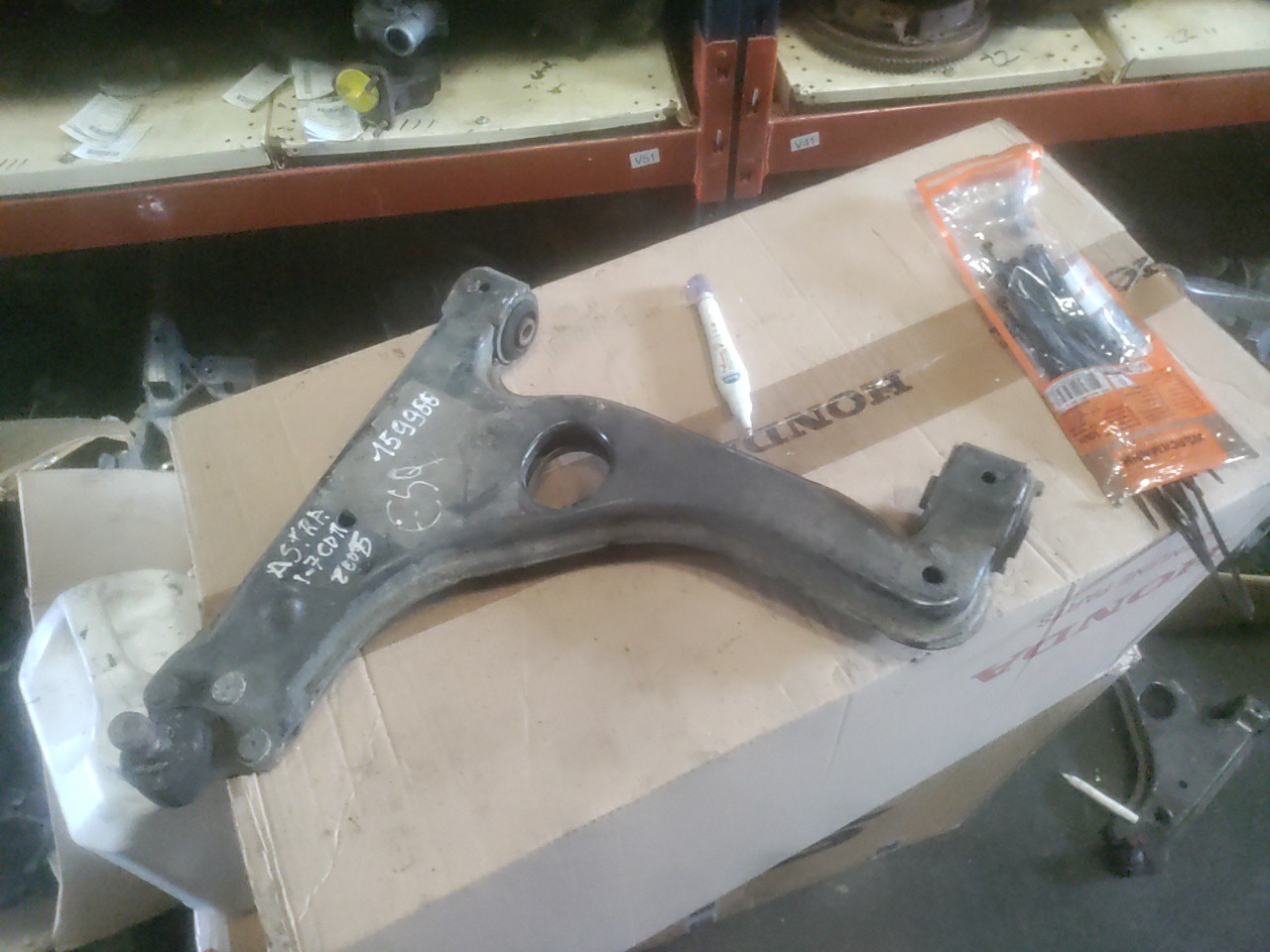 Braço de Suspensão Inferior Frente Direito OPEL CORSA C (X01) | 00 - 09