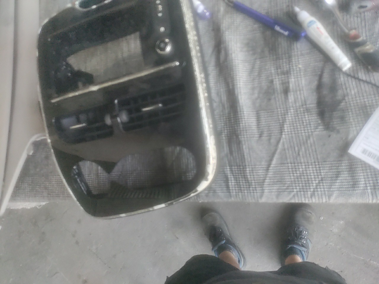 Moldura / Aro do Radio RENAULT ZOE (BFM_) | 12 -  Imagem-1