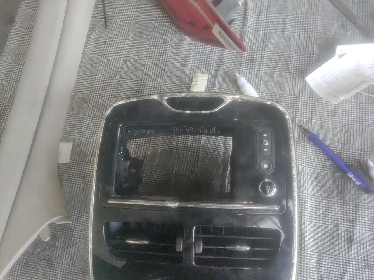 Moldura / Aro do Radio RENAULT ZOE (BFM_) | 12 -  Imagem-3
