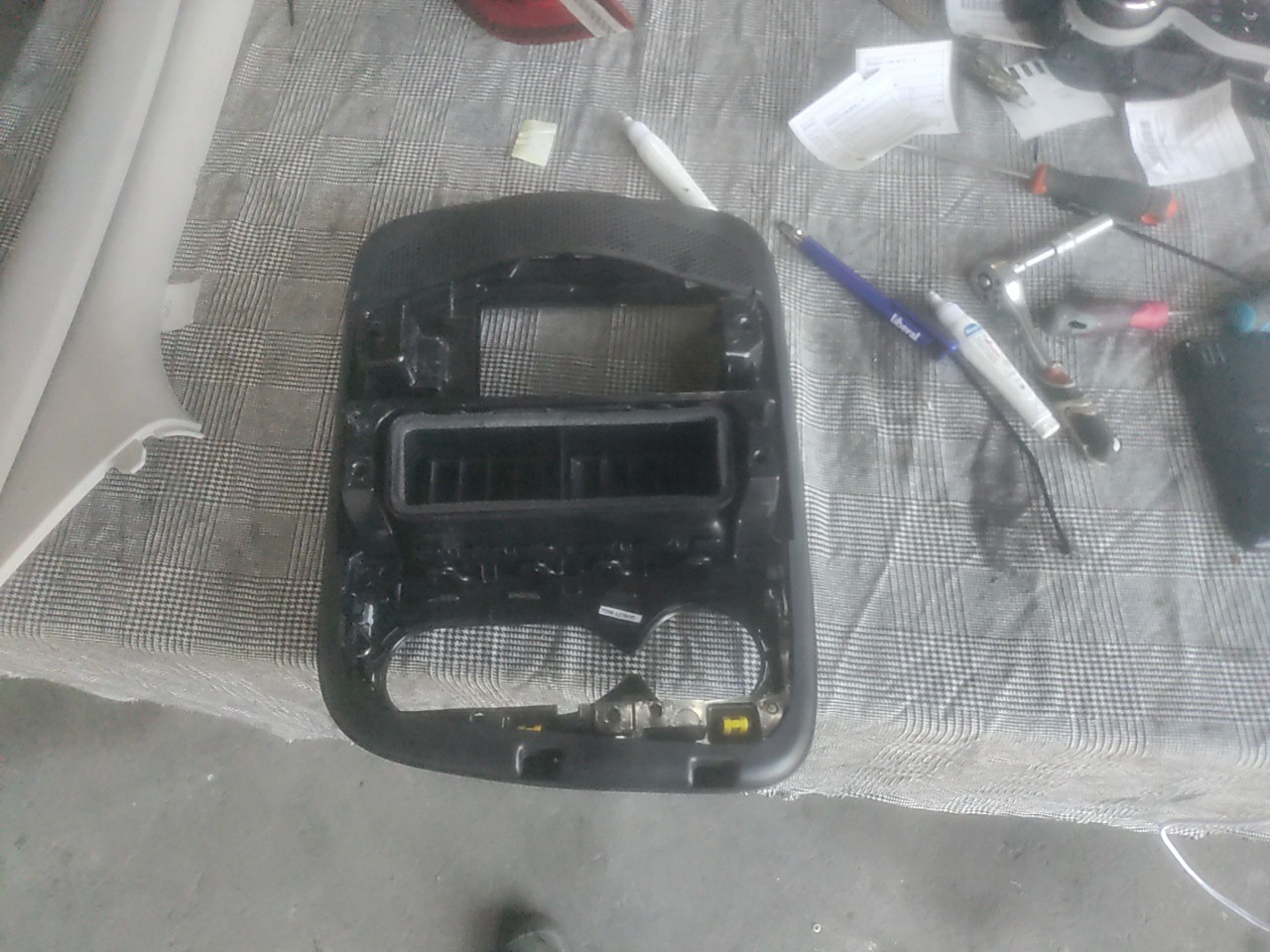 Moldura / Aro do Radio RENAULT ZOE (BFM_) | 12 -  Imagem-5