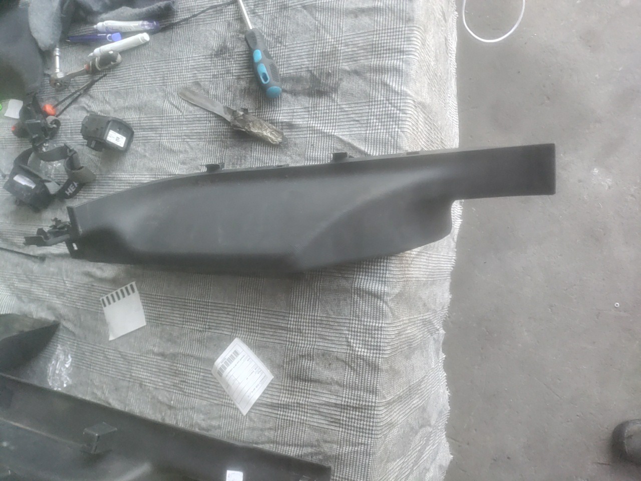 Plastico Interior / Acabamento RENAULT ZOE (BFM_) | 12 - 