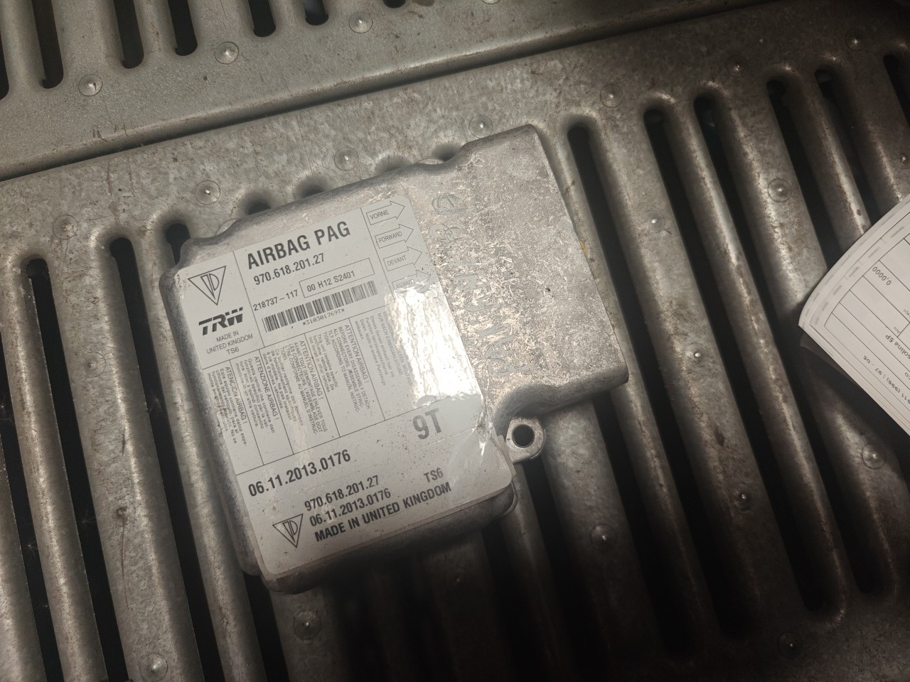 Airbag Module PORSCHE PANAMERA (970) | 09 - 17