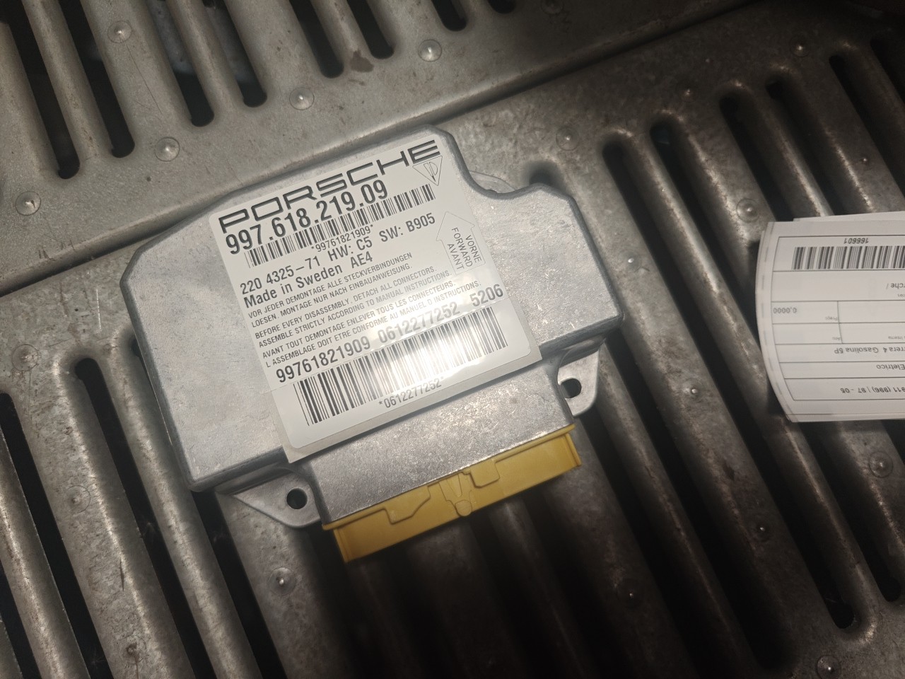Airbag Module PORSCHE 911 (997) | 04 - 13