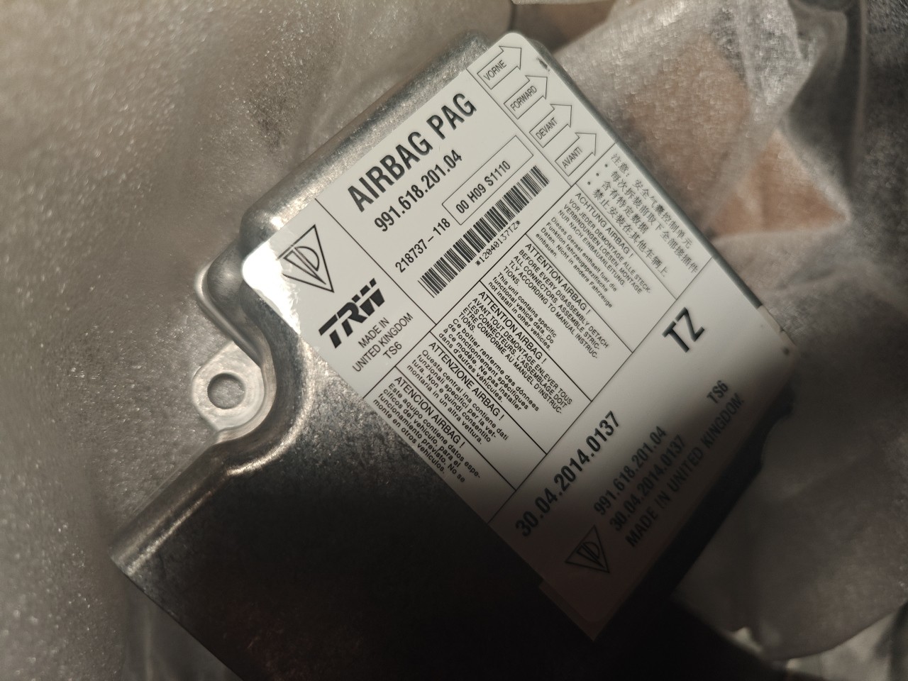 Airbag Module PORSCHE 911 (991) | 11 -  Imagem-1 Airbag Module PORSCHE 911 (991) | 11 -  Imagem-1