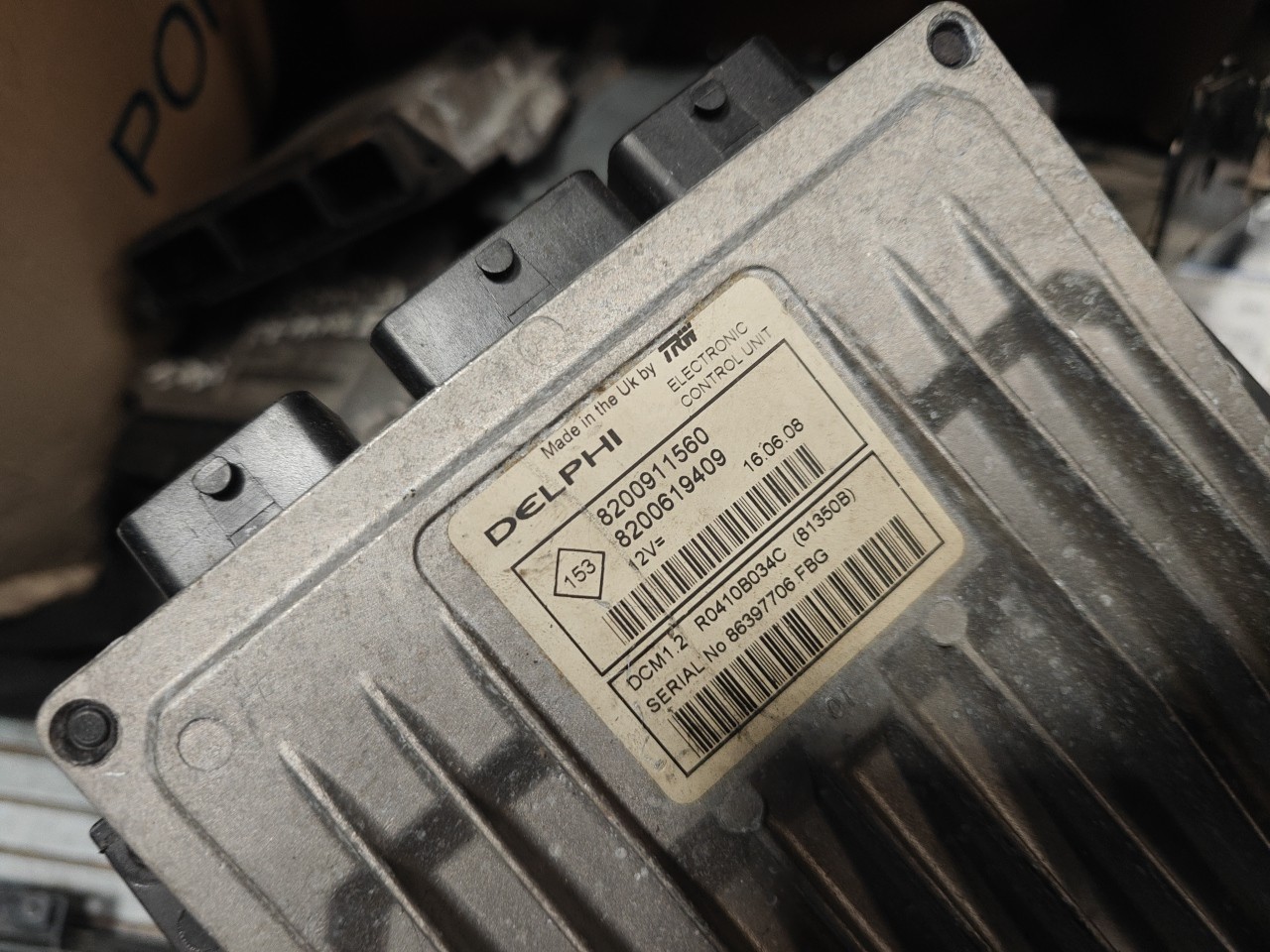 Centralina de Motor / ECU RENAULT CLIO III (BR0/1, CR0/1) | 05 -  Imagem-1 Centralina de Motor / ECU RENAULT CLIO III (BR0/1, CR0/1) | 05 -  Imagem-1
