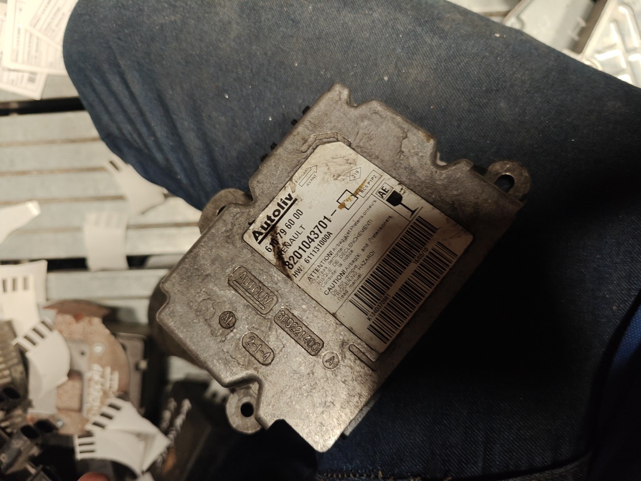 Airbag Module RENAULT CLIO III (BR0/1, CR0/1) | 05 - 