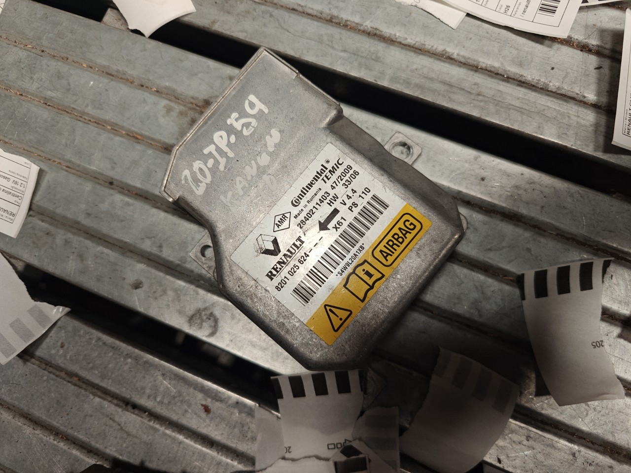 Airbag Module RENAULT CLIO III (BR0/1, CR0/1) | 05 - 