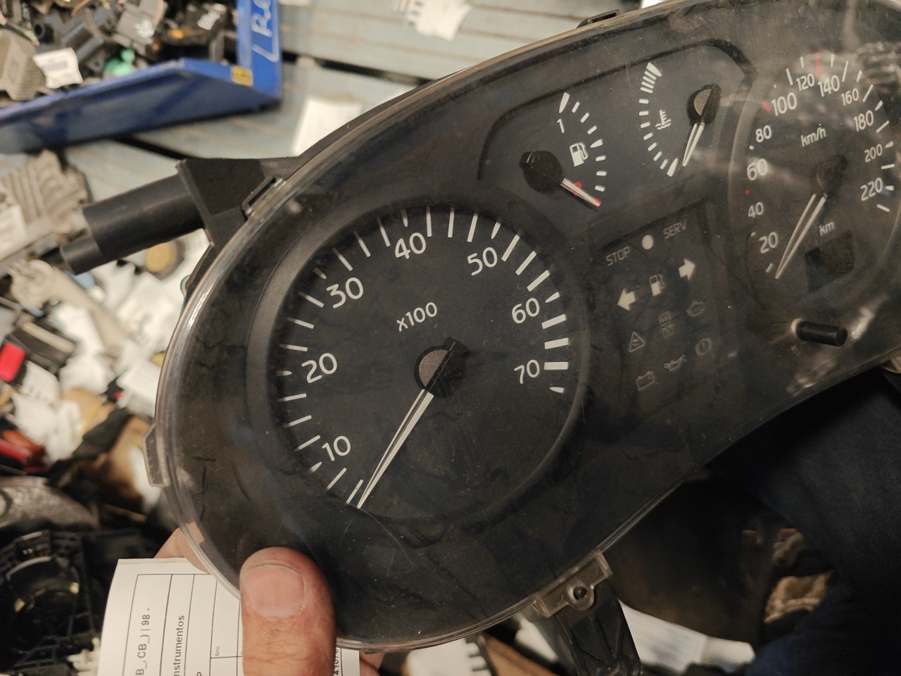 Quadrante / Painel Instrumentos RENAULT CLIO II (BB_, CB_) | 98 -  Imagem-1