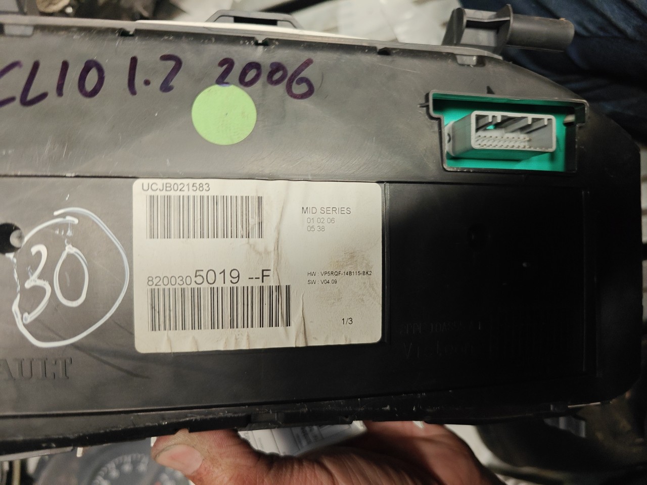 Quadrante / Painel Instrumentos RENAULT CLIO III (BR0/1, CR0/1) | 05 -  Imagem-4