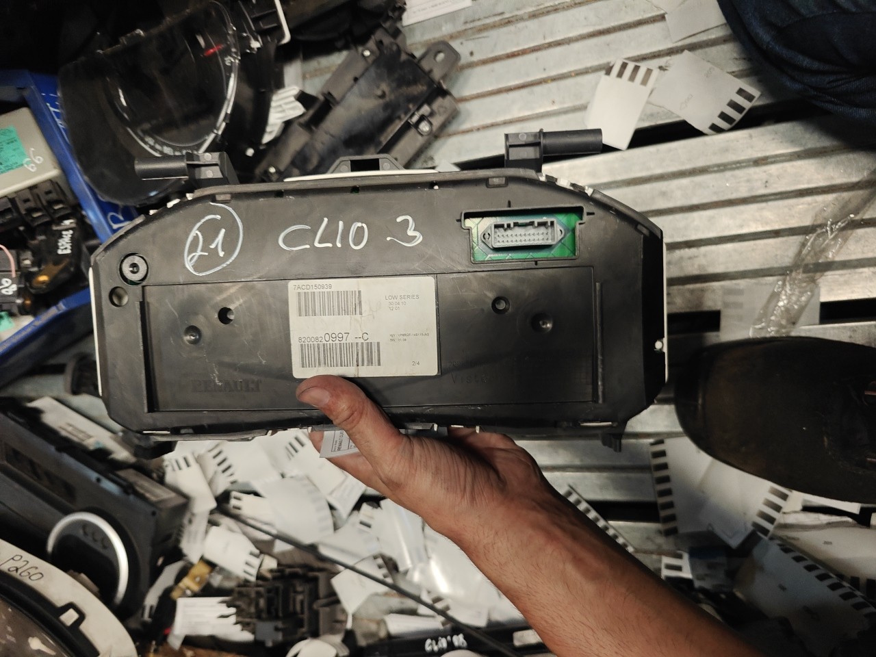 Quadrante / Painel Instrumentos RENAULT CLIO III (BR0/1, CR0/1) | 05 -  Imagem-3