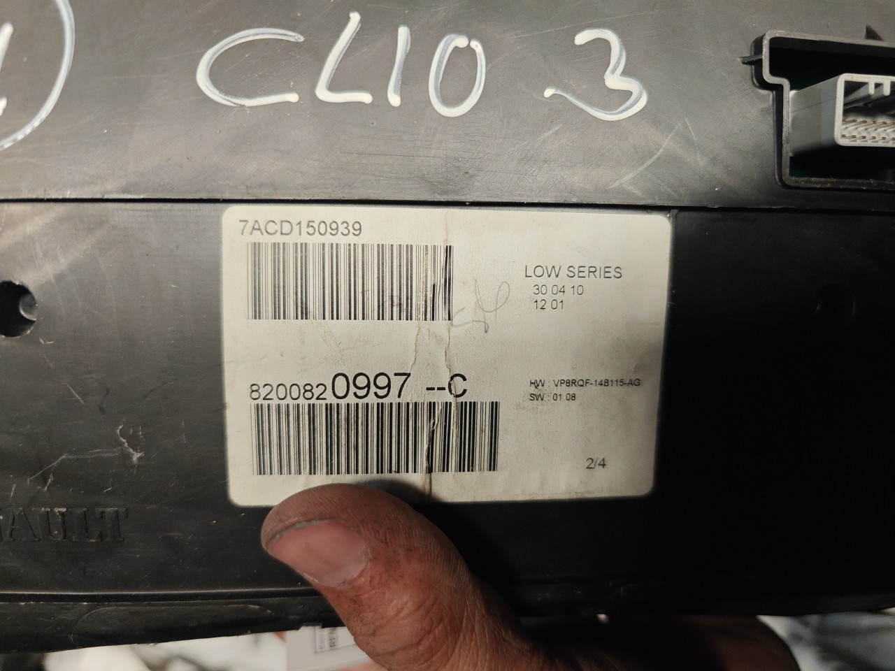 Quadrante / Painel Instrumentos RENAULT CLIO III (BR0/1, CR0/1) | 05 -  Imagem-4