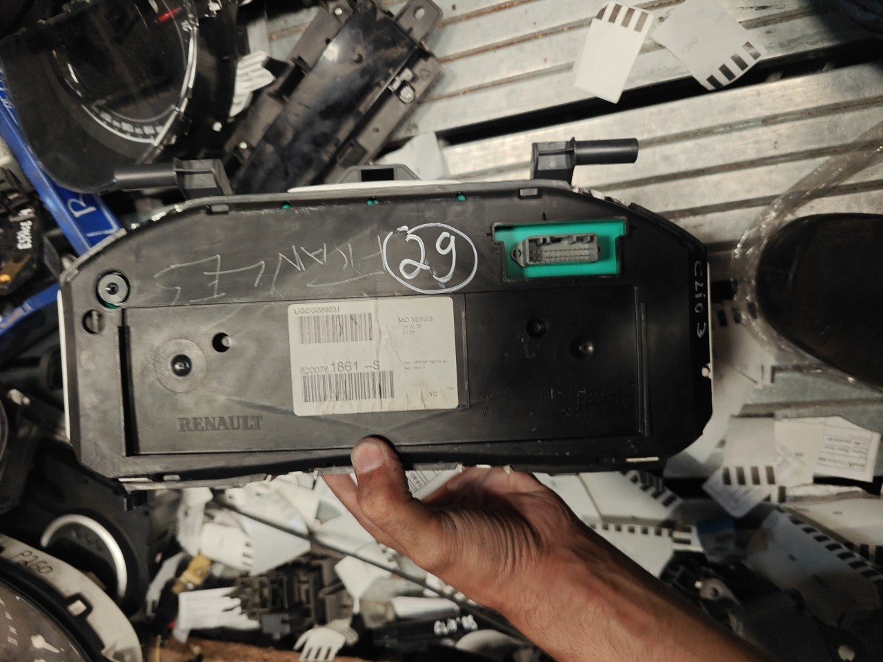 Quadrante / Painel Instrumentos RENAULT CLIO III (BR0/1, CR0/1) | 05 -  Imagem-3