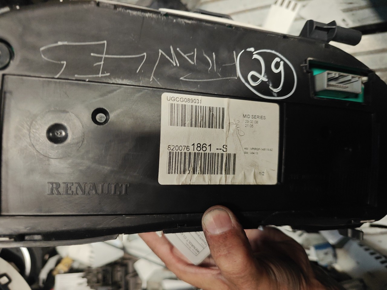 Quadrante / Painel Instrumentos RENAULT CLIO III (BR0/1, CR0/1) | 05 -  Imagem-4