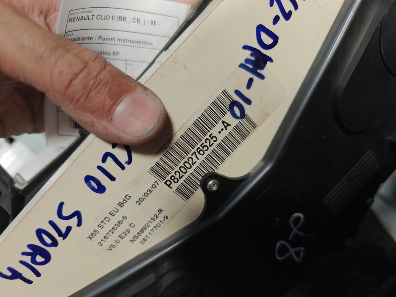 Quadrante / Painel Instrumentos RENAULT CLIO II (BB_, CB_) | 98 -  Imagem-4