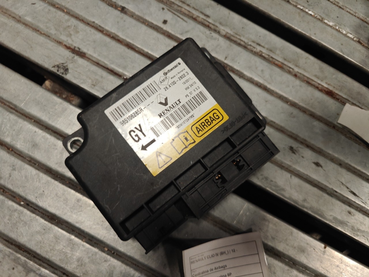 Airbag Module RENAULT CLIO IV (BH_) | 12 - 